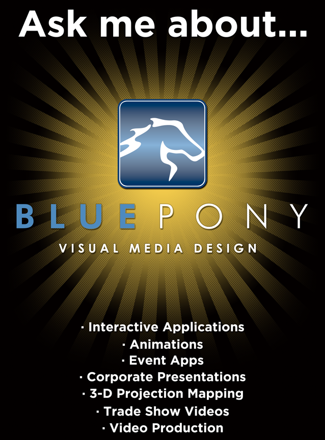 Blue Pony Flyer